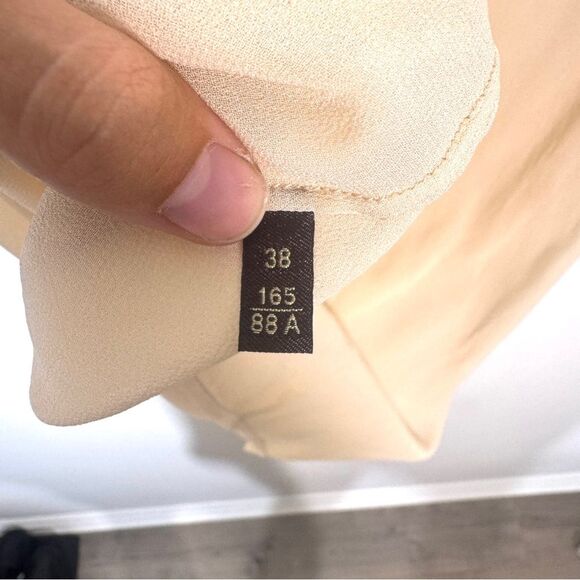 Roberto Cavalli Women's Size 2 White Eyelet Lace Embroidered 3/4 Sleeve Dress - Picture 12 of 14